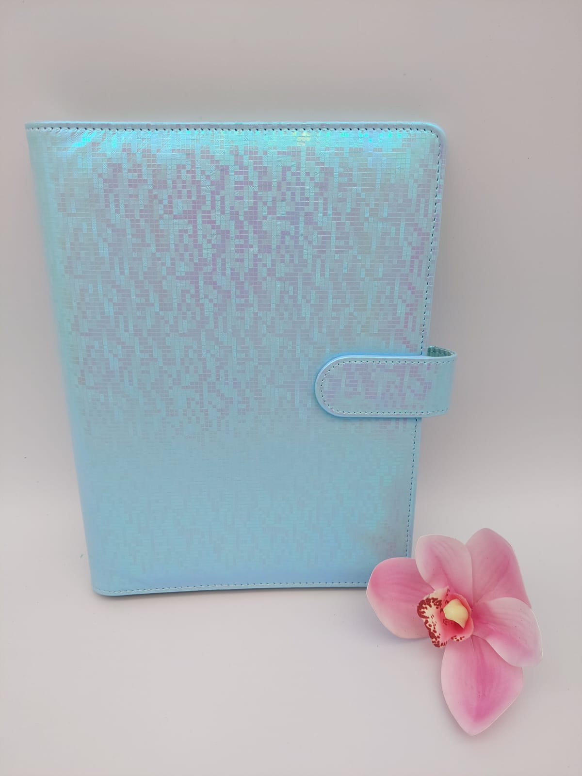A5 PU Iridescent Budget Binder