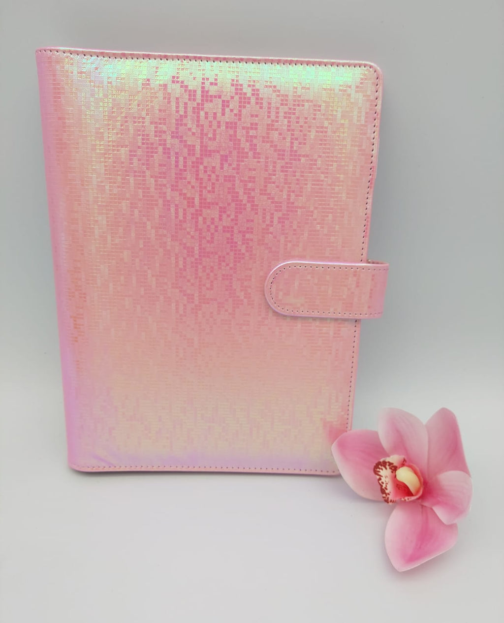 A5 PU Iridescent Budget Binder