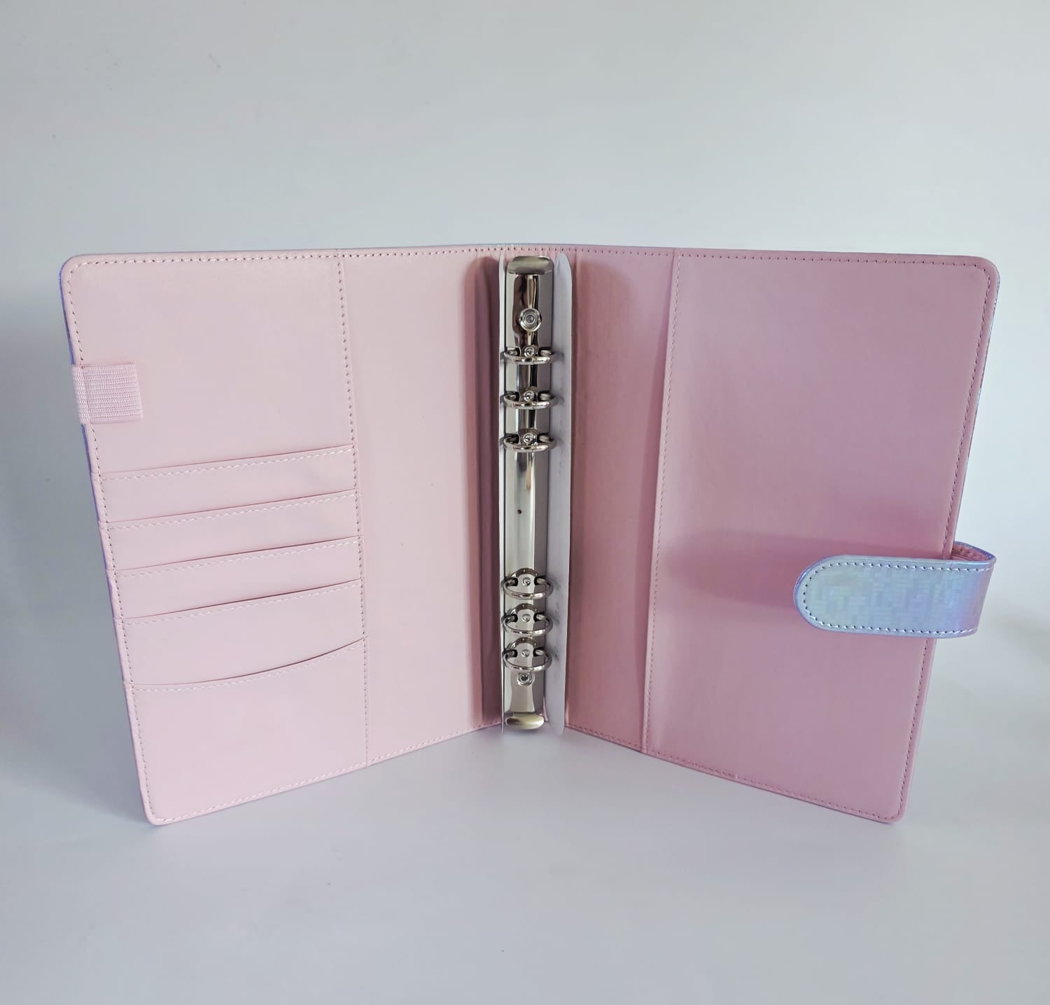 A5 PU Iridescent Budget Binder