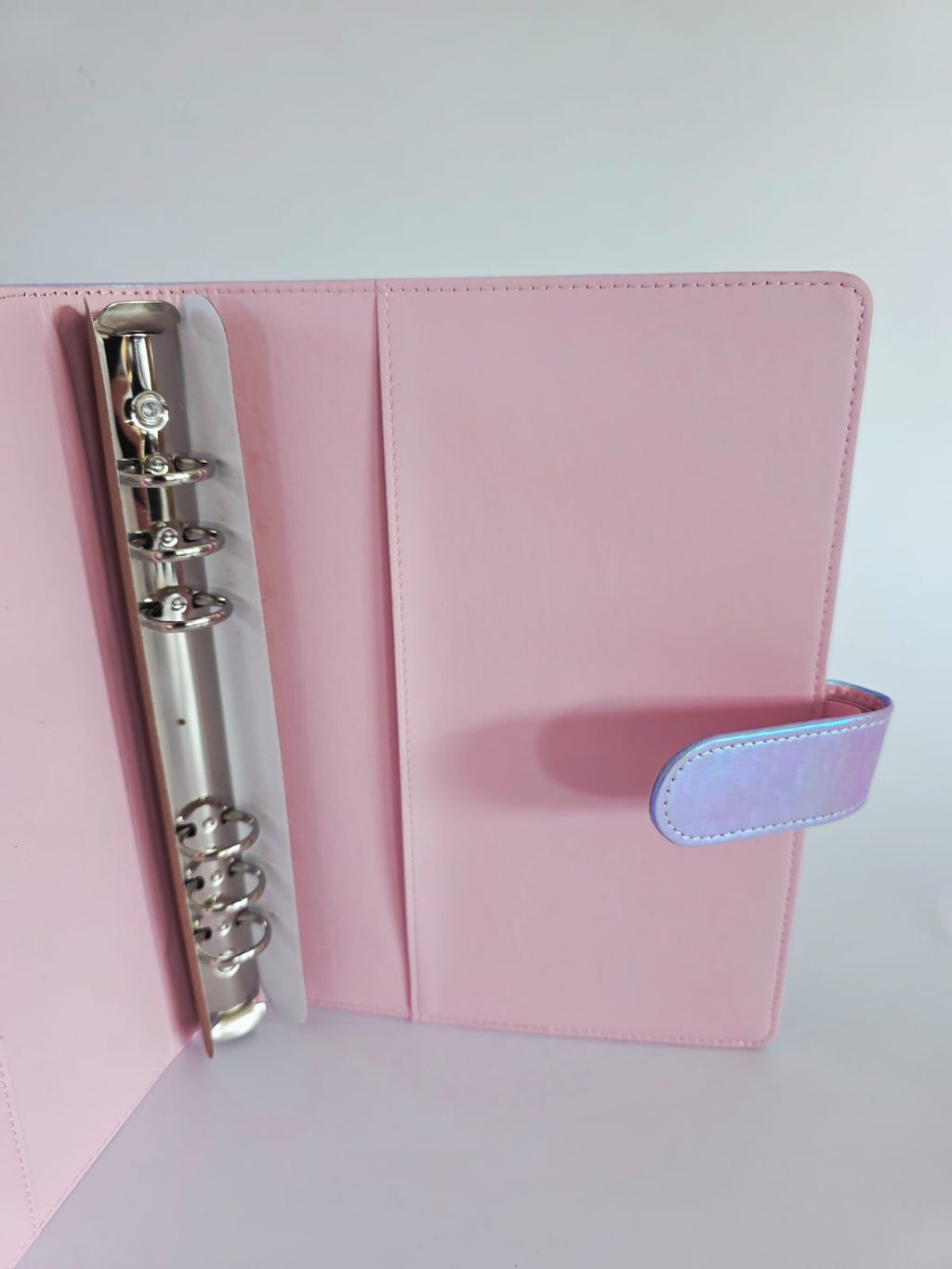 A5 PU Iridescent Budget Binder